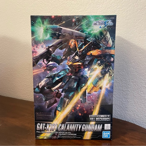 NIB Bandai Spirits: Gundam - Full Mechanics 1/100 Calamity Gundam Model Kit #01